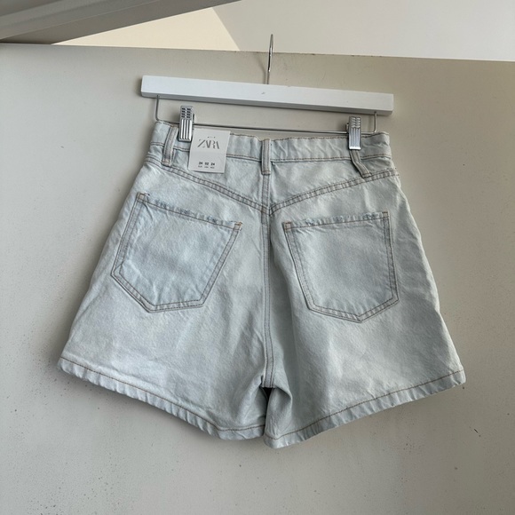 Zara High Rise Shorts NWT - Picture 4 of 5